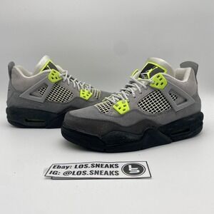 Size 5y- (GS)Jordan‎ 4 Retro SE Mid Neon 95 (CT5343-007)